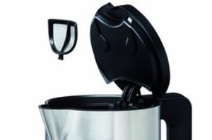 The Bosch TWK8633GB Styline Collection Kettle's spout water filter.