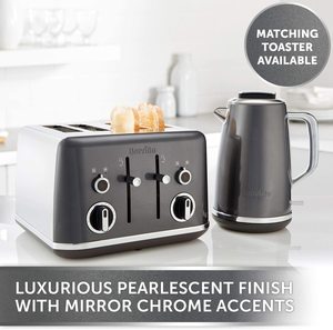 Breville VKT065 Lustra Kettle with a matching toaster.