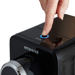 Emperial Instant Hot Water Dispenser's top button.