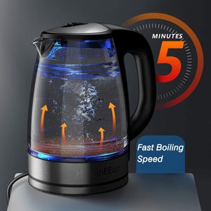 HadinEEon Variable Temperature Electric Kettle's fast boiling.