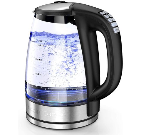 Main view of the HadinEEon Variable Temperature Electric Kettle.