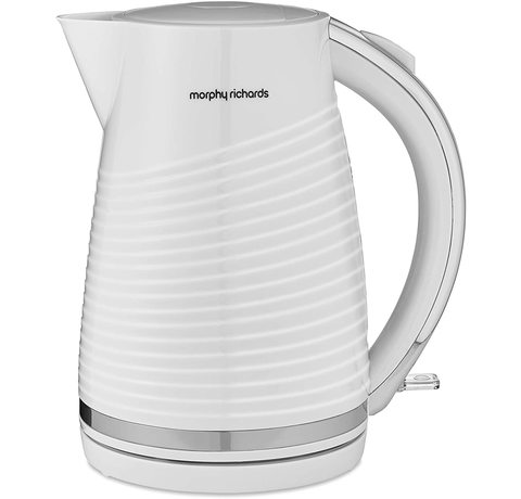 Side view of the Morphy Richards Dune Kettle.