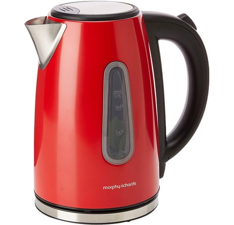 Side view of the Morphy Richards Equip Kettle.