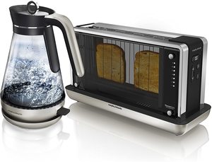 Morphy Richards Redefine Kettle with a matching toaster.