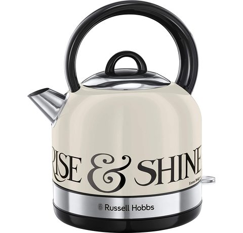 Front of the Russell Hobbs 23907 Emma Bridgewater Toast And Marmalade Kettle.