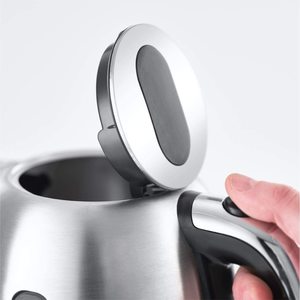 Russell Hobbs 23940 Velocity Kettle's push button hinged lid.