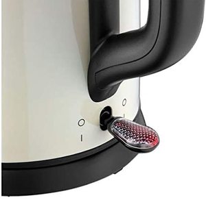 Russell Hobbs 25502 Cavendish Kettle's handle and power switch.