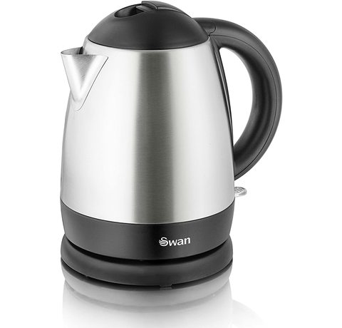 Main view of the Swan Brushed Stainless Steel Jug Kettle.