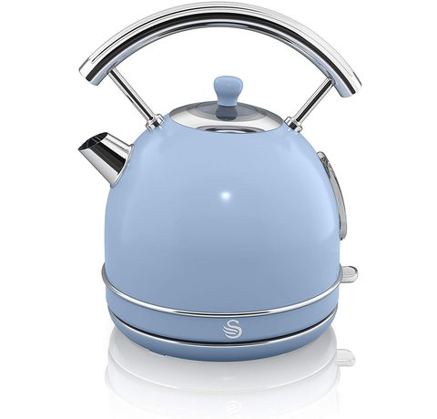 Side view of the Swan Retro Dome Kettle.