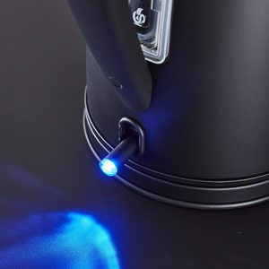 Swan Stealth Kettle's illuminating power switch.
