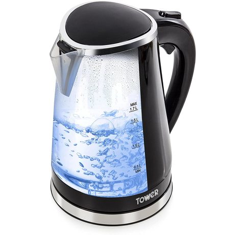 Side view of the Tower Colour Changing Kettle.