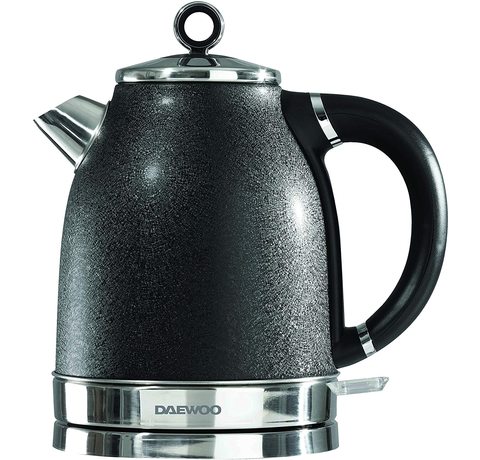 Main view of the Daewoo Glace Noir Kettle.