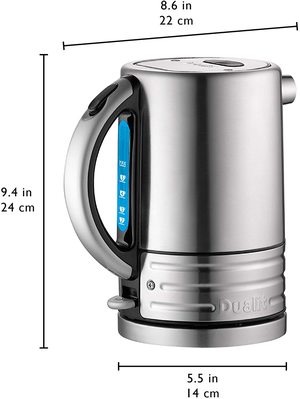 Dualit Architect Kettle's measurements.