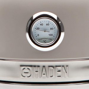 Haden Jersey Kettle's side temperature gauge.