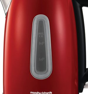 Morphy Richards Equip Kettle's water gauge.