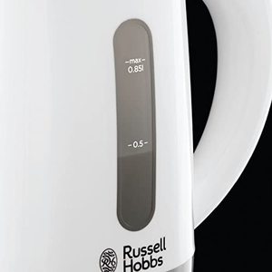 Russell Hobbs 23840 Compact Travel Electric Kettle's water gauge.