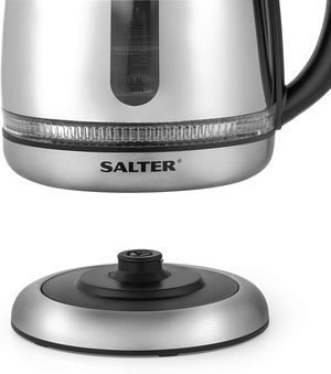 Salter Mirror Glass Kettle's 360 degree base.